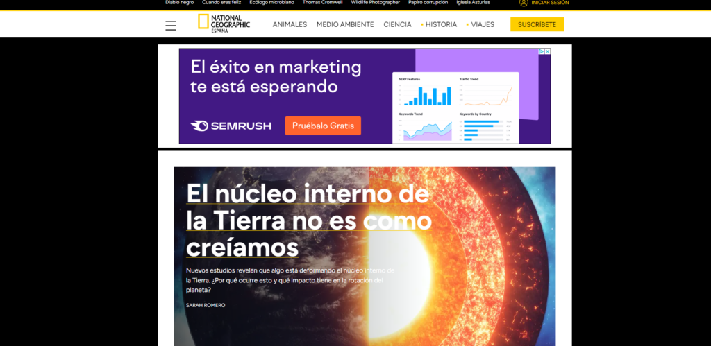 National Geographic, una altra de les fonts de les curiositats de la Casa Blanca